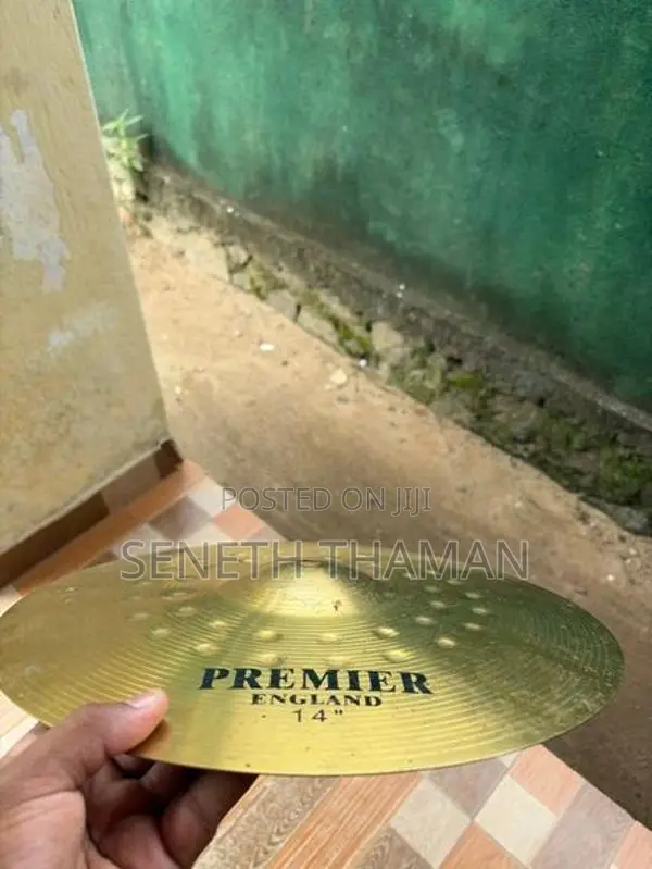 Used Premier England 14” 2 Cymbals