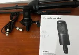 Audio-Technica AT2035 Mic Full Set with Weida Stand