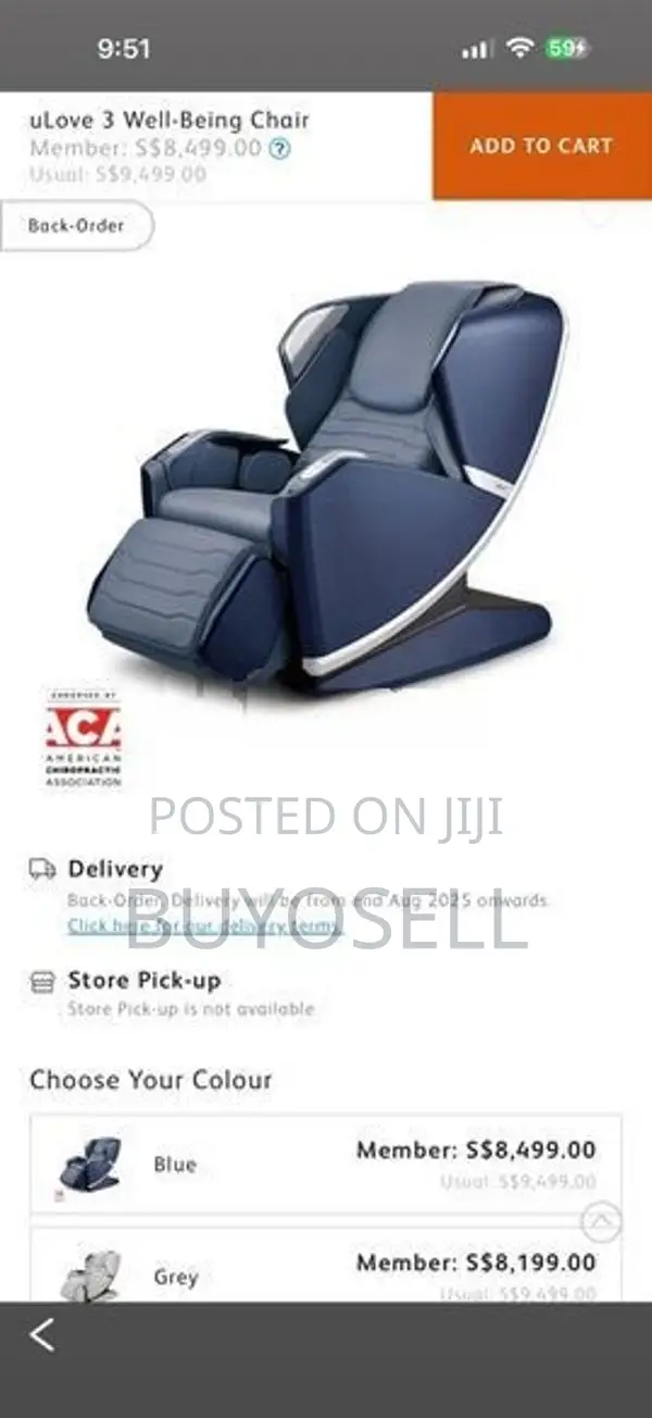 OSIM ULOVE 3 Luxury massage chair