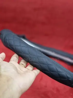 Black Color Steering Wheel Cover