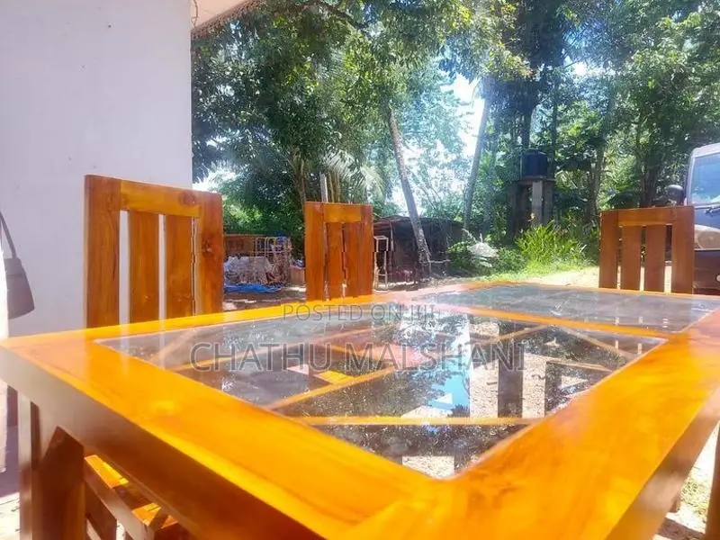 Teak Dinning Tables with Charis