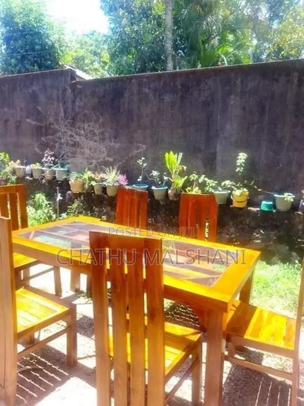 Teak Dinning Tables with Charis