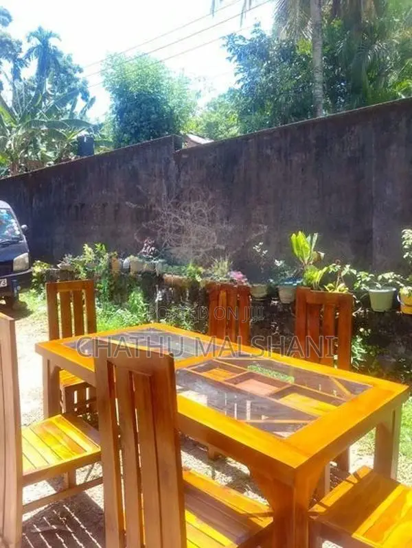 Teak Dinning Tables with Charis