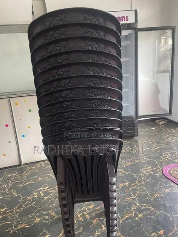 plastic chair set