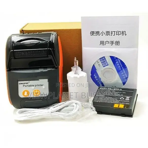 Portable Bluetooth Goojprt PT210 58mm 2 Inch Thermal POS Mobile Printe