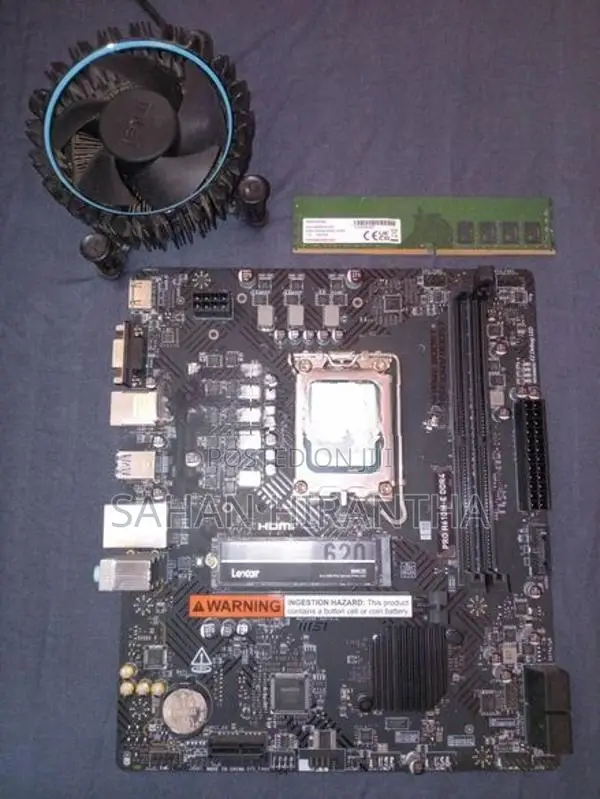 MSI Pro H610M-E DDR 4 Motherboard Combo