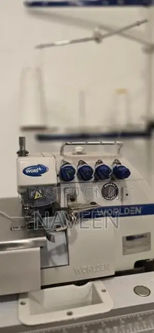 අලුත්ම WORLDEN WD-8700D Industrial 4-Thread Overlock මහන මැෂිම juki