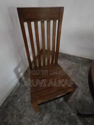 Dining Table with 6 Chairs – Teak Wood