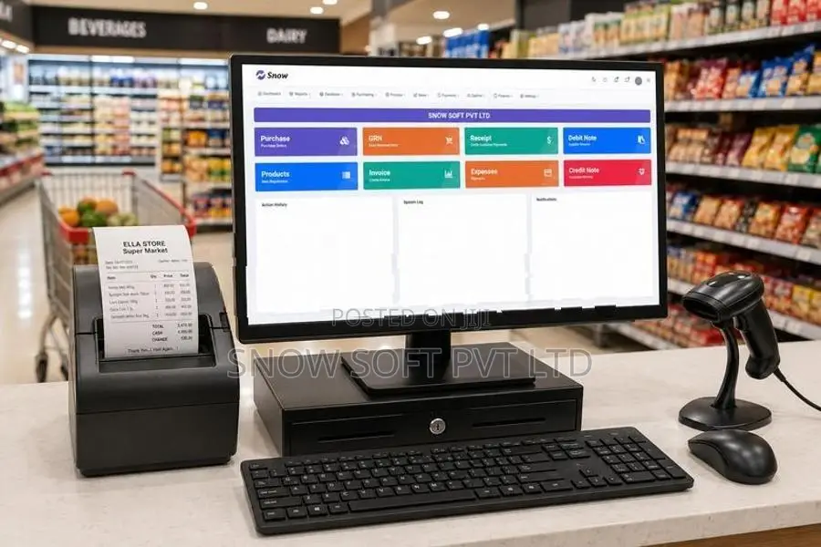 Complete POS System for Grocery Shops