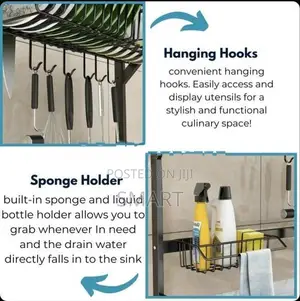 Kitchen Sink Organizer Rack