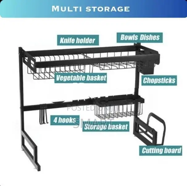 Kitchen Sink Organizer Rack