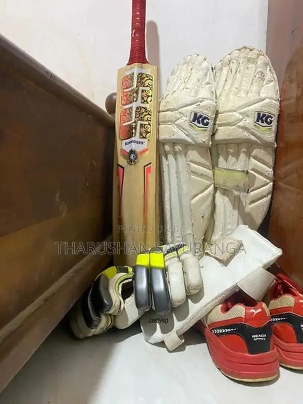 Cricket Bat with All Parts