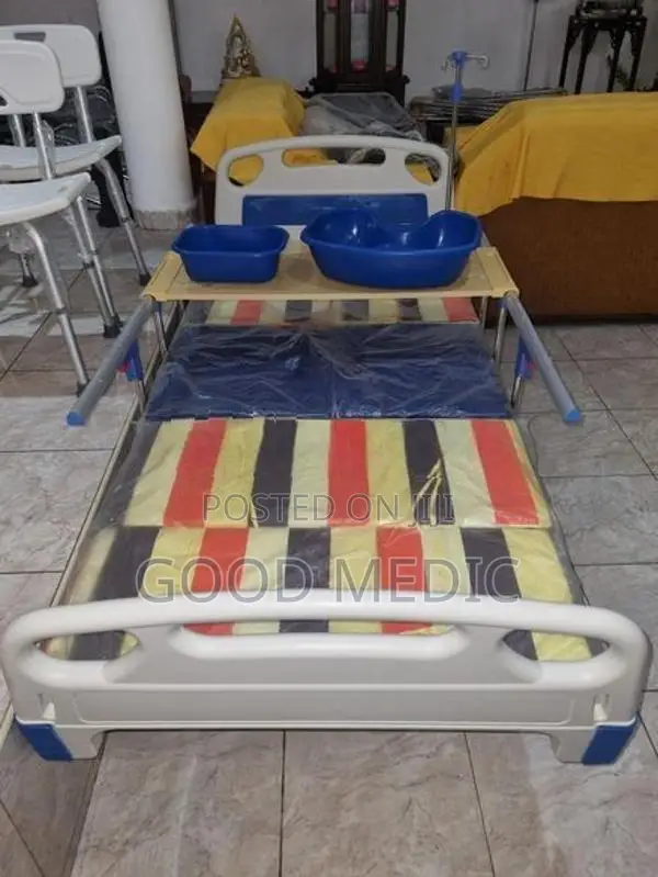 Four-Function Manual Bed with Lateral Tilt