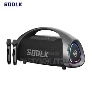 Sodlk 2026 New S1617 Outdoor Boombox Speakers with Dual Mic (320W)
