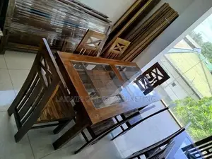 New Teak Dining Table with Chairs
