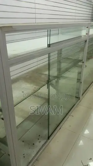 Glass Aluminium Display Showcase