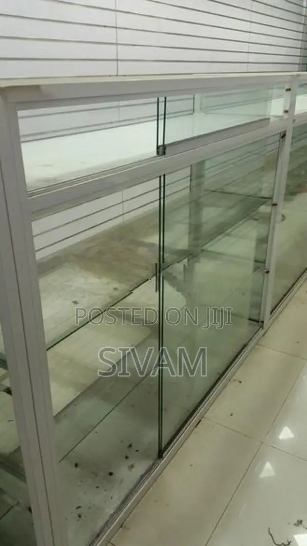 Glass Aluminium Display Showcase