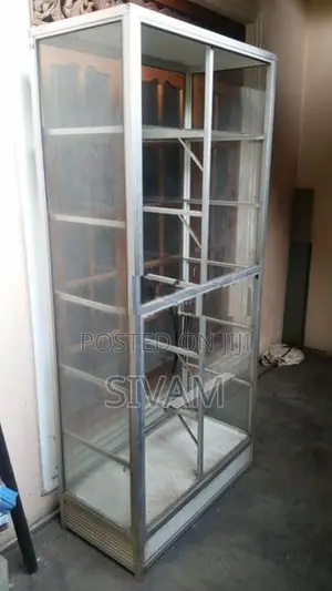 Glass Aluminium Display Showcase