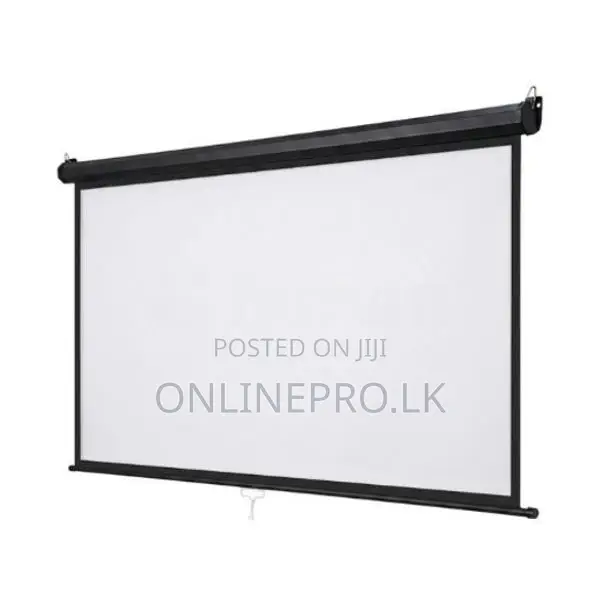 Vega 8.5 Feet Semi Auto Brilliant White Screen