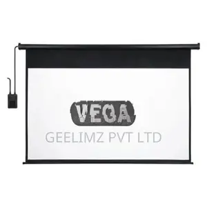 Vega 12.5 Feet Fully Auto Brilliant White Electric Screen