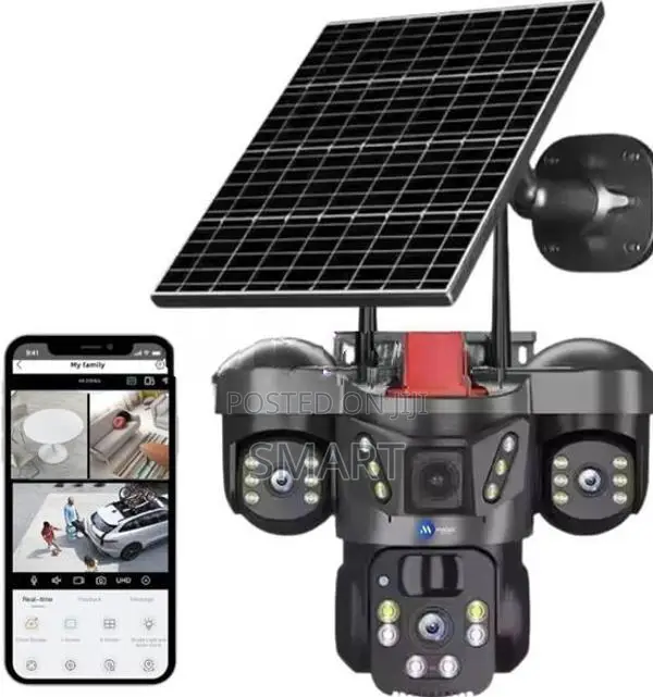 4 G Intelligent Solar Energy Cctv Camera