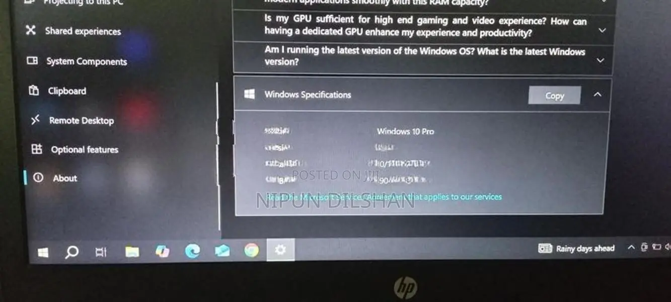 එකට HP EliteBook 840 G3 i5 6th Gen 8GB 256GB SSD