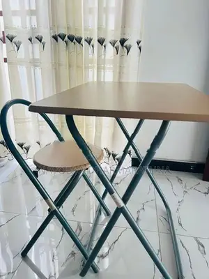 Adjustable Table with Chair