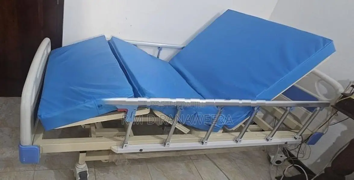 Three function electric bed including mattress
