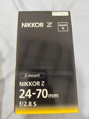 Nikon 24-70 f2.8 s lens