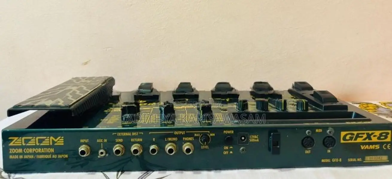 Zoom GFX-8 Guitar Pedal (Used)