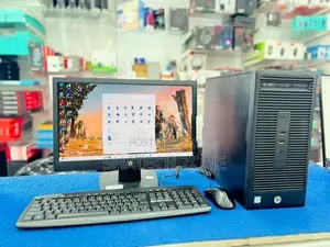 Computer (HP) i3 6th GEN|8GB RAM|500GB HDD (Monitor 17"- 22" + Full Se