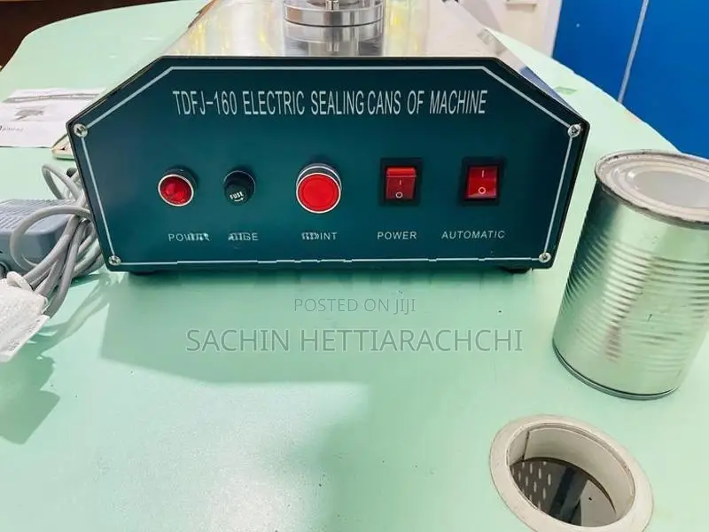 Semi-Automatic Can Seaming Machine (304 Stainless Steel)