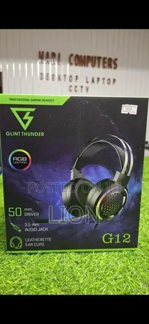 Glint Thunder G12 RGB Gaming Headset