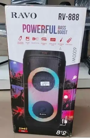 Ravo 888 Party Box NDR 810 with Wireless Mic