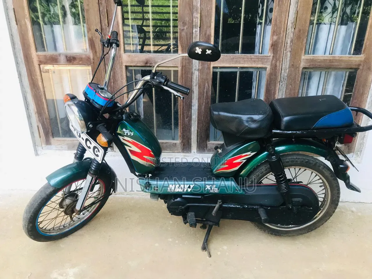 TVS XL 100 Comfort 2018 Green