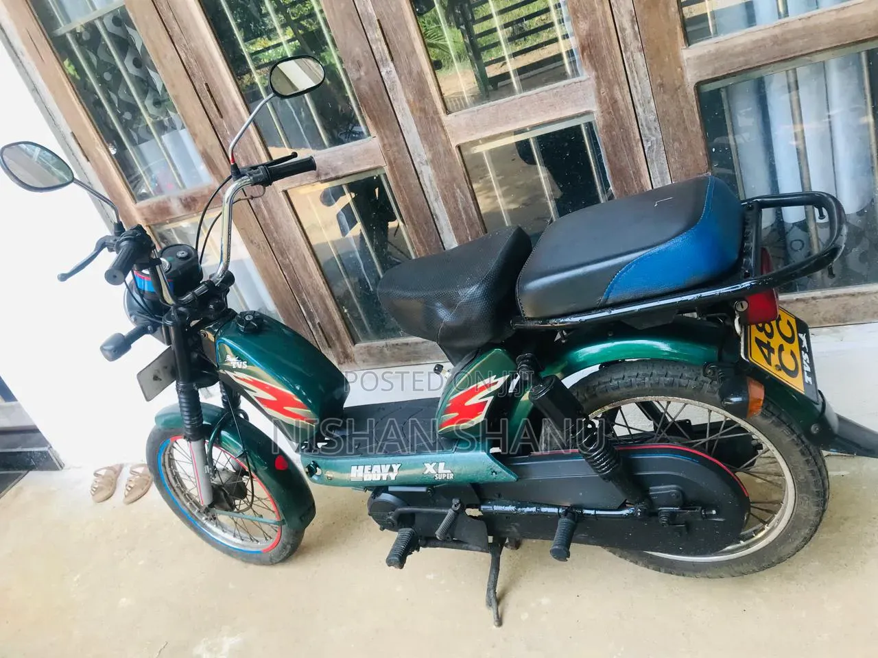 TVS XL 100 Comfort 2018 Green