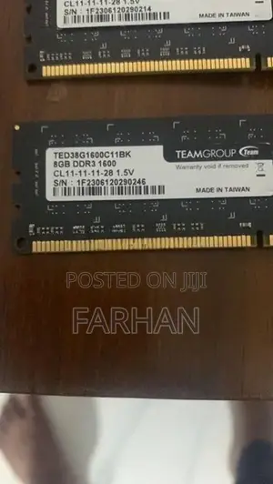 8GB DDR3 1600 1.5V RAM