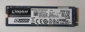 250GB NVMe SSD