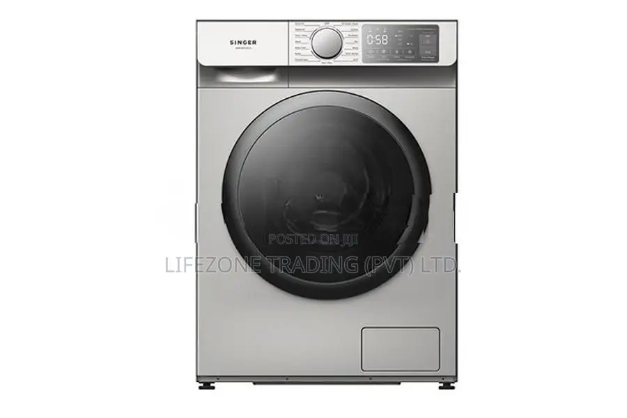 Singer Front Load 10.5kg Fully Auto Washing Machine - White (Inverter)