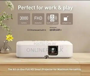 Epson HD Android Smart Projector With Screen