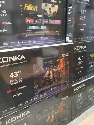 New 43 inch Konka V-Max Smart Full HD LED TV with Built-in Soundbar