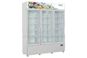 Sisil 3 Door Bottle Cooler - 1360 Liter