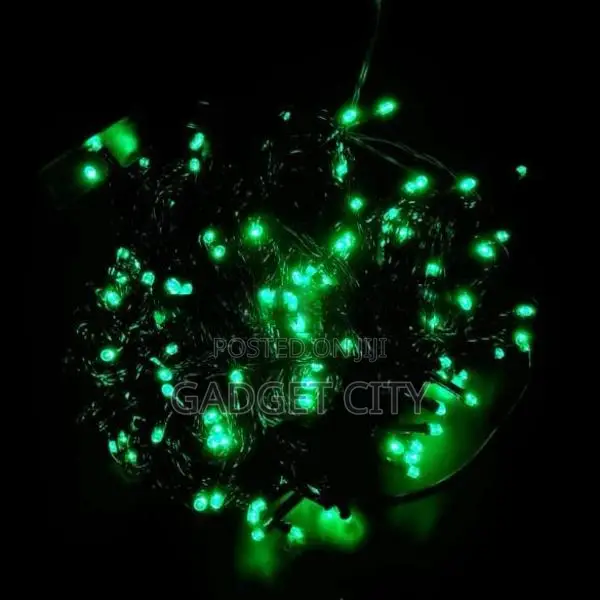 100 LED Vesak / Christmas Light 7.5M – Green