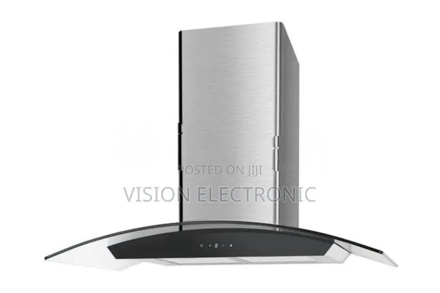Glass Curved Cooker Hood (90cm)