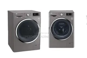 LG Front Load 8KG Washer Dryer Washing Machine (Inverter)