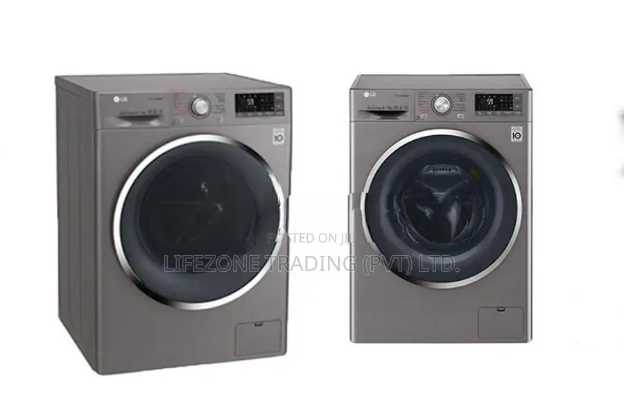 LG Front Load 8KG Washer Dryer Washing Machine (Inverter)