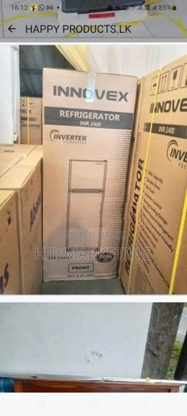 Innovex Inverter Refrigerator 250L
