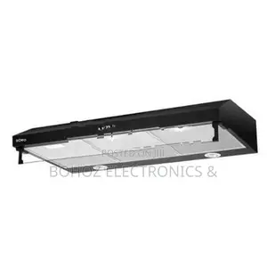 Euro Cooker Hood 60CM Cassette with Charcoal Filter - Black