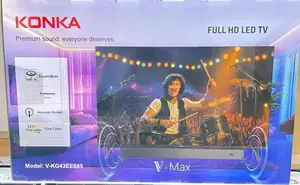 KONKA V-Max TV - 43 Inch FHD with Built-In Soundbar