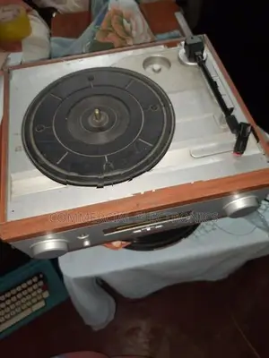 3 speed Records player with radio